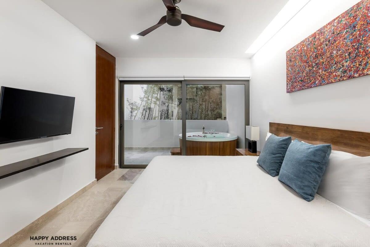 Trendy 1 Bedroom Apartment In Cruz Con Mar Brand New Building Playa del Carmen Zewnętrze zdjęcie