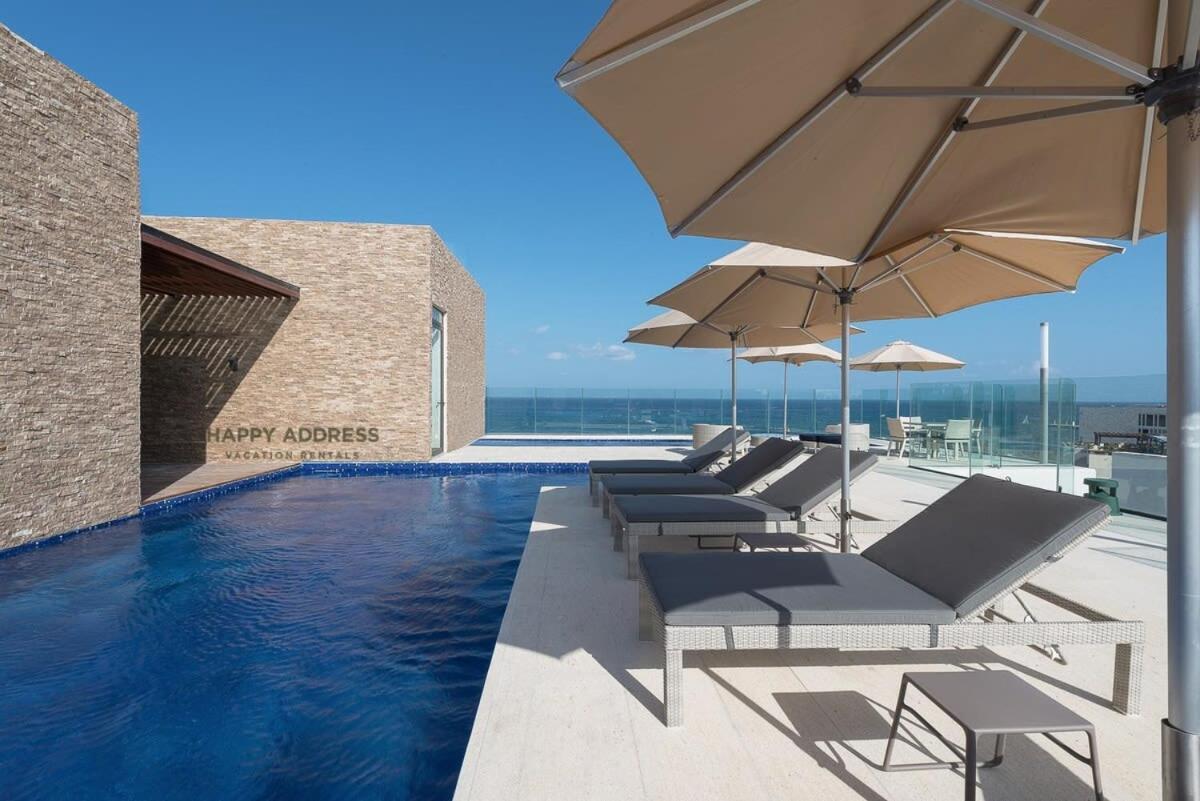 Trendy 1 Bedroom Apartment In Cruz Con Mar Brand New Building Playa del Carmen Zewnętrze zdjęcie